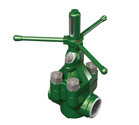 4、5000PSI-rubber-seal-mud--valve-Threaded-end